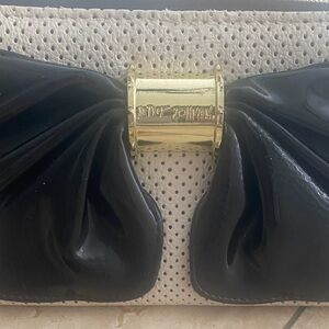 Betsey Johnson Black Bow Wallet